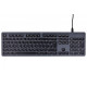 Klawiatura CK-400 przewodowa Czarno-szara 
