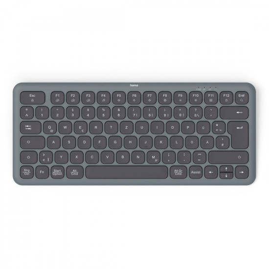 Zestaw klawiatura i mysz WKM-500 Czarno-szara