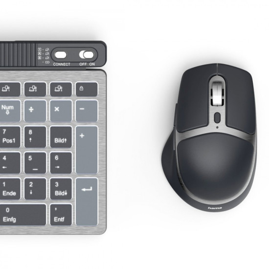 Zestaw klawiatura i mysz WKM-750 Czarny