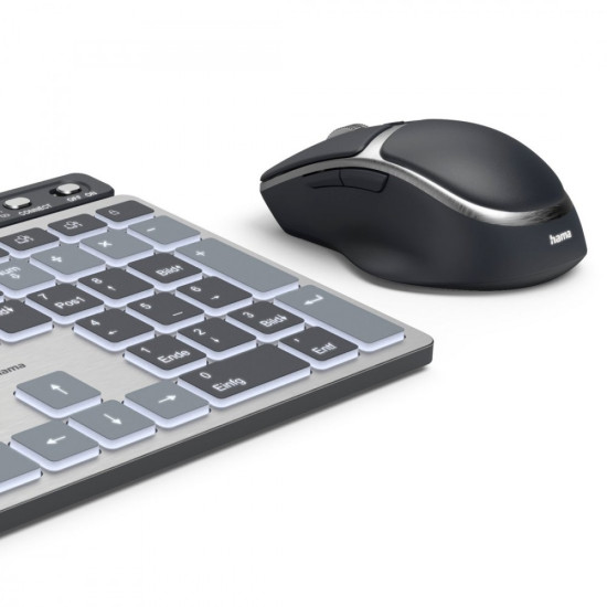 Zestaw klawiatura i mysz WKM-750 Czarny