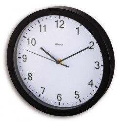 Zegar ścienny Elba 25cm Czarny 