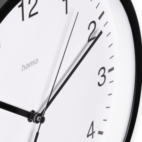 Zegar ścienny Elba 25cm Czarny 