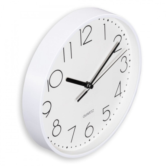 Zegar ścienny Salina 22cm Biały 