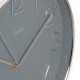 Zegar ścienny 30cm Corsica Srebrno-szary 