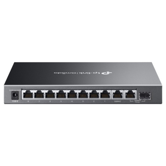 Przełącznik ES210GMP Omada 10-Port Gigabit Easy Managed Switch with 8-Port PoE+