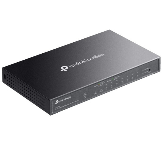 Przełącznik ES210GMP Omada 10-Port Gigabit Easy Managed Switch with 8-Port PoE+