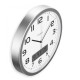 Zegar ścienny DCF Moorea 30cm Srebrny