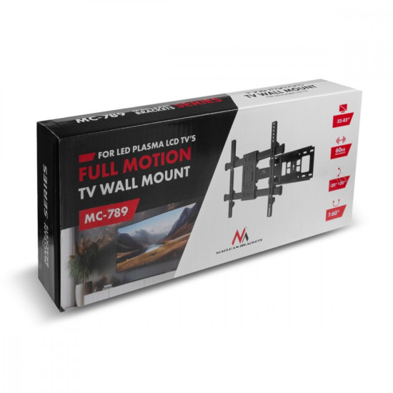 Uchwyt do TV 32-85 cali 60 kg, MC-789 max VESA 600x400 