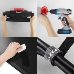 Uchwyt do TV 32-75 cali 50kg, MC-788 max VESA 400x400 