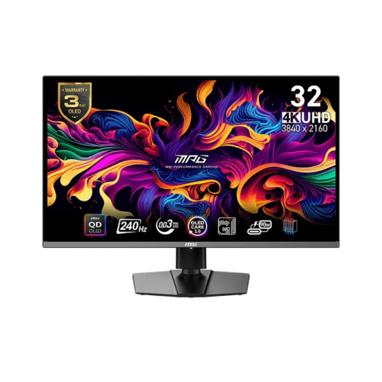 Monitor 31.5 cala MPG 321URX QD-OLED QD-OLED/LED/UHD/Flat/240Hz/czarny