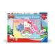 Puzzle 2x24 elementy Hello Kitty