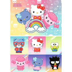 Puzzle 2x24 elementy Hello Kitty