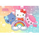 Puzzle 2x24 elementy Hello Kitty