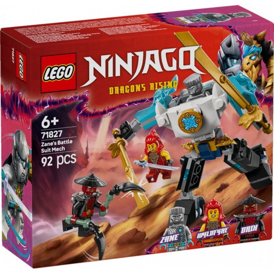Klocki Ninjago 71827 Mech w zbroi bojowej Zanea