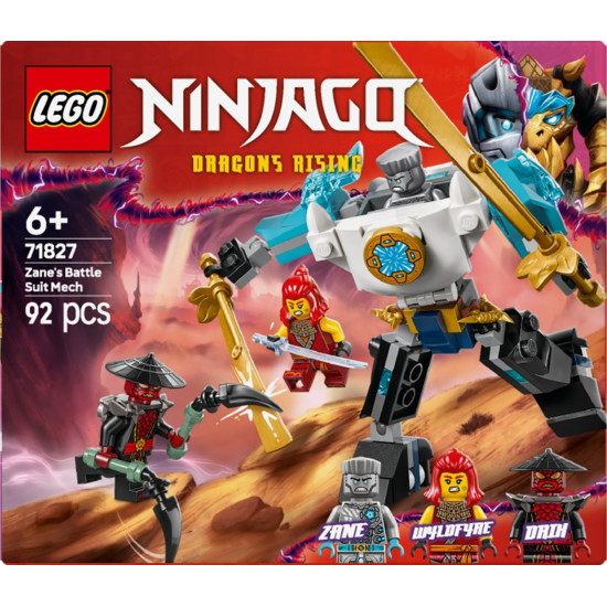 Klocki Ninjago 71827 Mech w zbroi bojowej Zanea