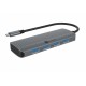 Stacja dokująca IB-DK4022a-CPD 6w1, HDMI,USB,PD 