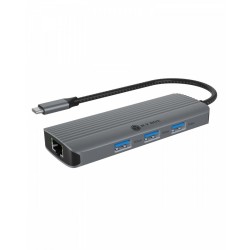 Stacja dokująca IB-DK4034a-CPD 6w1, HDMI,USB,PD,LAN 