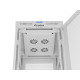 Szafa instalacyjna rack stojąca 19 cali 42U 600x800 drzwi perforowane LCD szara (Flat pack)