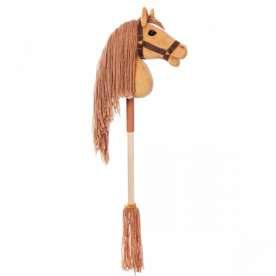 Koń na kiju Hobby Horse HOPPIHORSE A4 Chestnut - brąz, maść kasztanowata