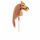 Koń na kiju Hobby Horse HOPPIHORSE A3 Chestnut - brąz, maść kasztanowata