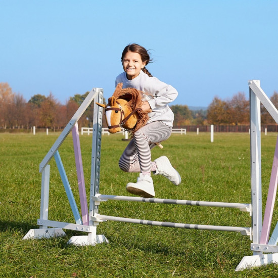 Koń na kiju Hobby Horse HOPPIHORSE A3 Chestnut - brąz, maść kasztanowata