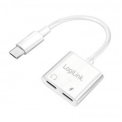 Adapter USB-C do 2x USB -C, PD 60W / audio 