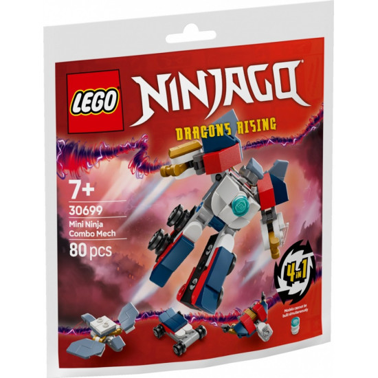 Klocki Ninjago 30699 Wielofunkcyjny minimech Ninja 