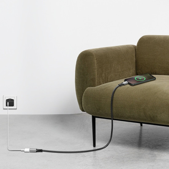 Kabel USB3.2 gen1 TypeC do USB-C/F, PD, 2m 