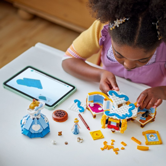 Klocki Disney 43266 Suknia Kopciuszka 