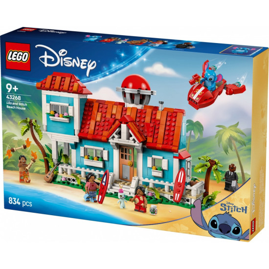 Klocki Disney 43268 Domek na plaży Lilo i Stitcha 