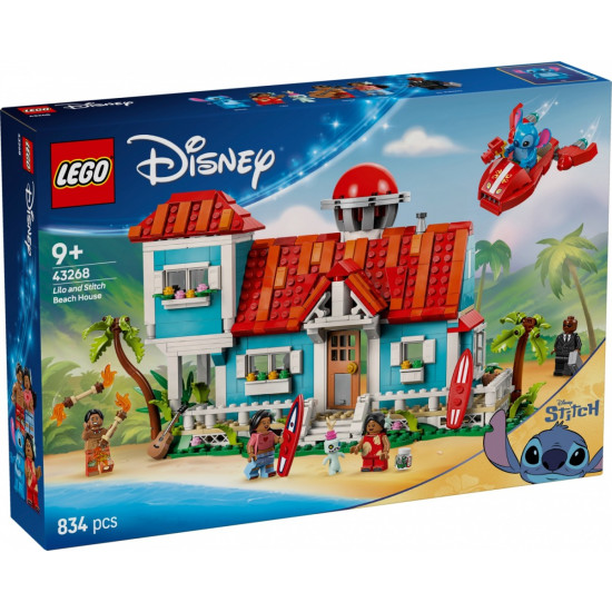 Klocki Disney 43268 Domek na plaży Lilo i Stitcha 