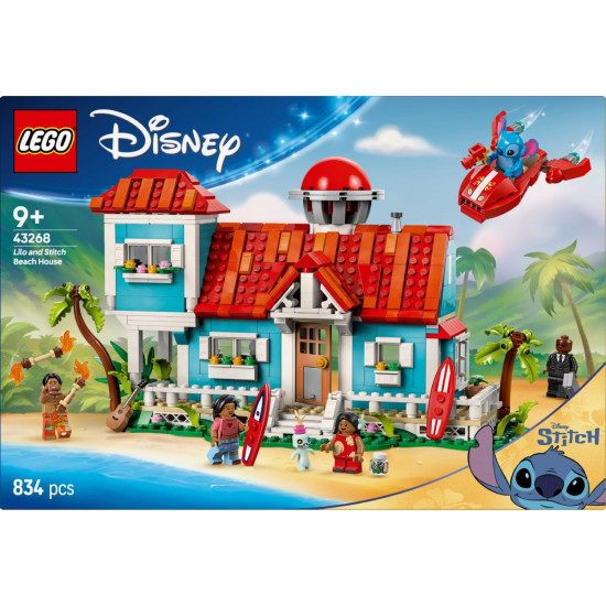 Klocki Disney 43268 Domek na plaży Lilo i Stitcha 