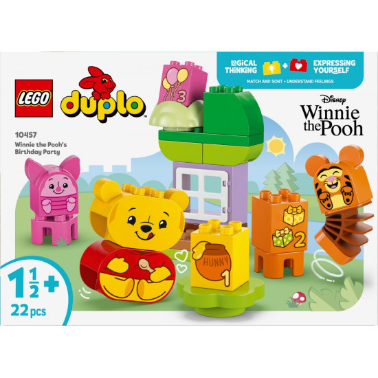 Klocki DUPLO 10457 Przyjęcie urodzinowe Kubusia Puchatka 