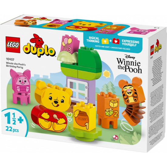 Klocki DUPLO 10457 Przyjęcie urodzinowe Kubusia Puchatka 
