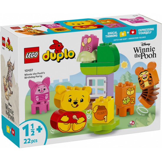 Klocki DUPLO 10457 Przyjęcie urodzinowe Kubusia Puchatka 