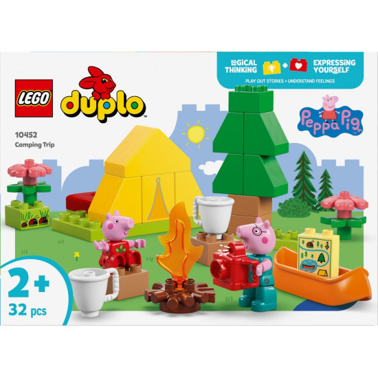 Klocki DUPLO Peppa Pig 10452 Wyprawa na biwak 