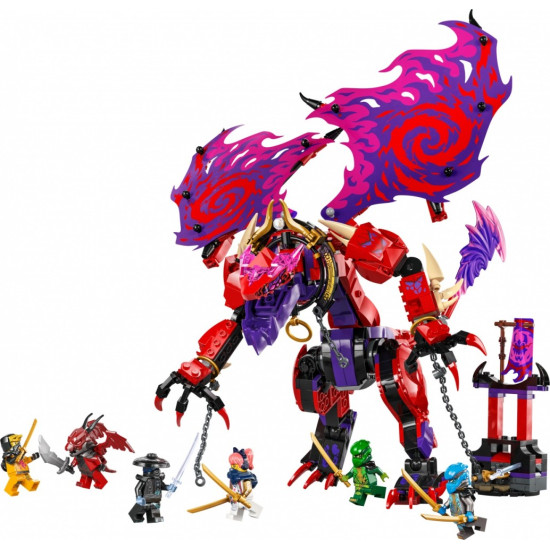 Klocki Ninjago 71832 Smok chaosu Kiełogrzmot 