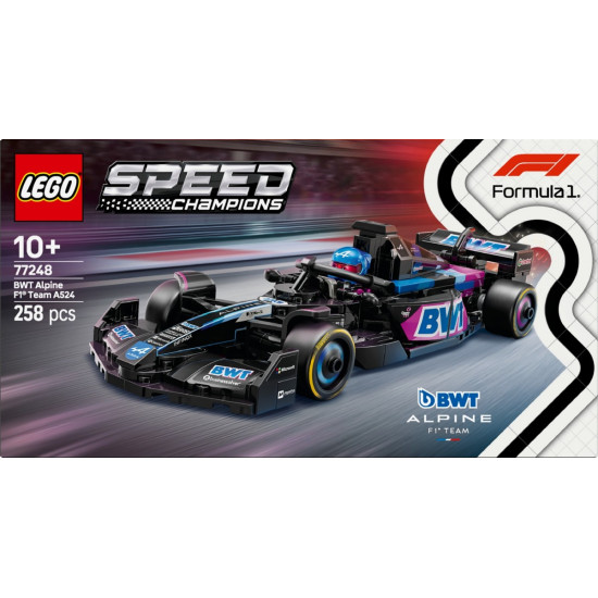 Klocki Speed Champions 77248 Bolid F1 BWT Alpine Team A524 