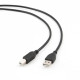 Kabel USB 2.0 typu AB AM-BM 1.8m czarny