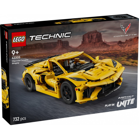 Klocki Technic 42205 Chevrolet Corvette Stingray 