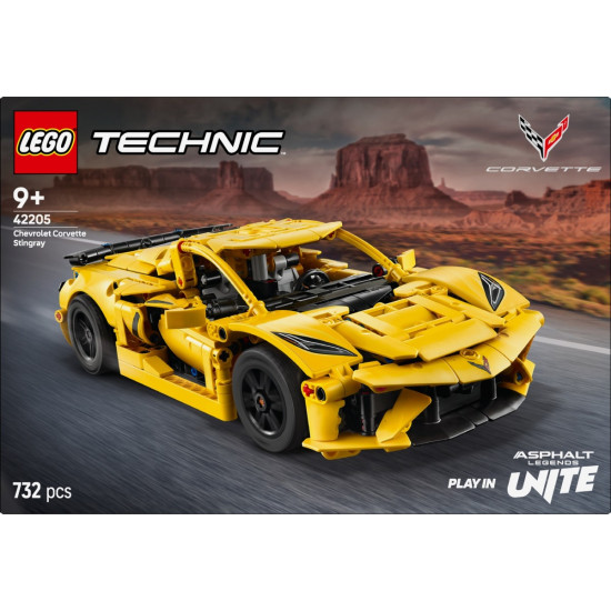 Klocki Technic 42205 Chevrolet Corvette Stingray 