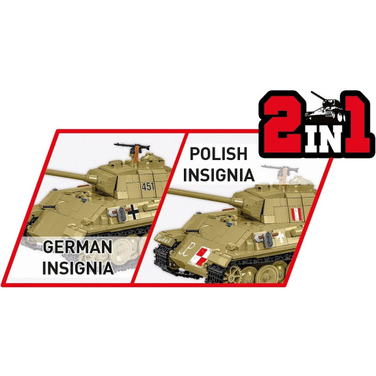 Klocki Panzer V Panther G Pudel 1133 klocków