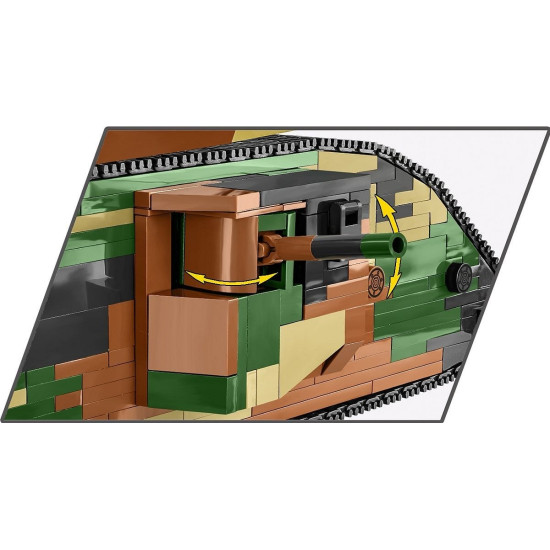 Klocki Mark I Male NO C.19 878 klocków