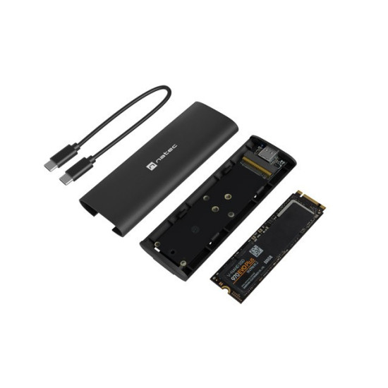 Obudowa SSD zewnętrzna NATEC RHINO M.2 NVME USB-C 3.1 GEN 2 