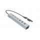 Hub USB-C/USB-A Charging Metal HUB 7 ports 