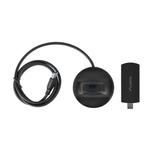 Karta sieciowa bezprzewodowa WIFI NC-3000-WI USB 3.0 AX3000 TRI-BAND 2 wewnętrzne anteny 