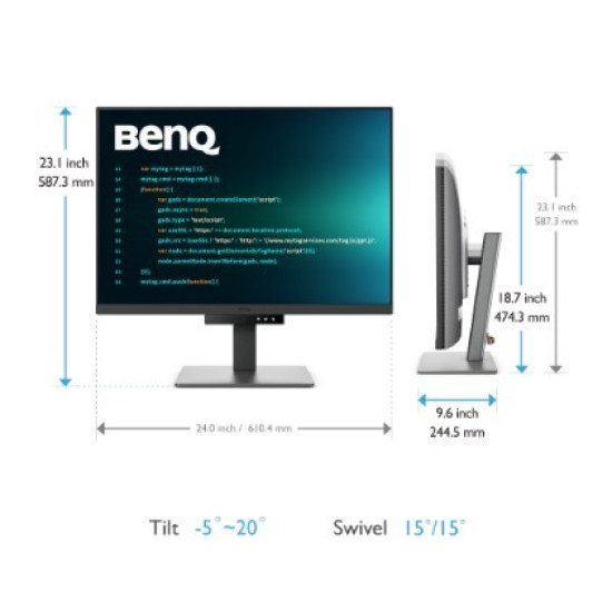 Monitor 28 cali RD280U 4K IPS 5ms/IPS/1200:1/HDMI/DP 