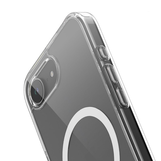 Clear MAG Cover - Etui iPhone 16e MagSafe Przezroczystye