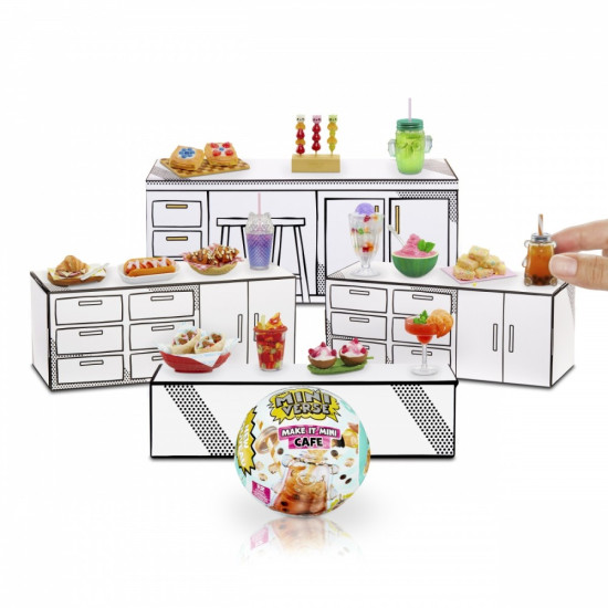 Figurki Miniverse Make It Mini Foods: Cafe 1 sztuka 