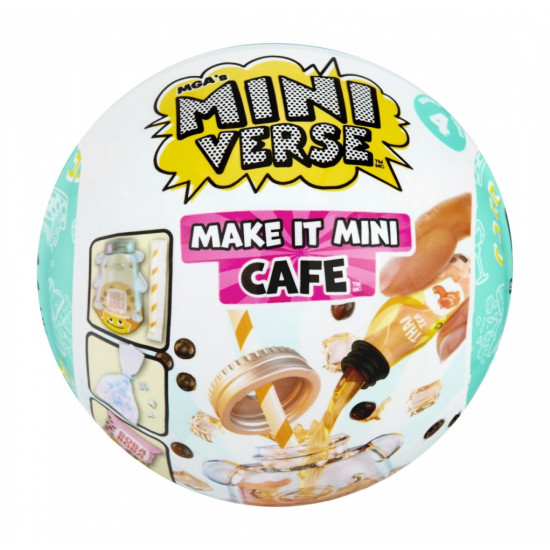 Figurki Miniverse Make It Mini Foods: Cafe 1 sztuka 